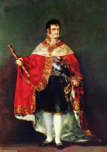 Francisco De Goya - Portrait of Ferdinand VII