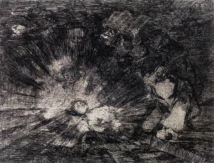 Francisco De Goya - Will she rise again.