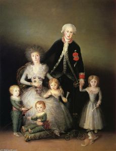 Francisco De Goya - The Duke of Osuna and his Family