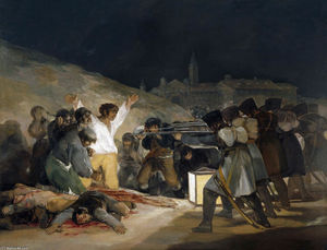 Francisco De Goya - The Third of May 1808 (Execution of the Defenders of Madrid) - (buy oil painting reproductions)