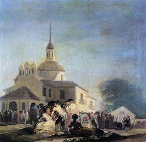 Francisco De Goya - Pilgrimage to the Church of San Isidro