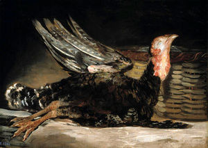 Francisco De Goya - Dead turkey