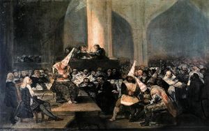 Francisco De Goya - Inquisition Scene