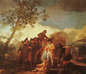 Francisco De Goya - The Blind Guitar Player
