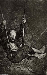 Francisco De Goya - Old swinging