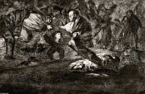 Francisco De Goya - Absurdity funeral