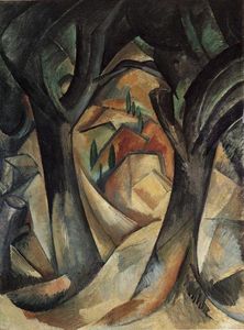 Georges Braque - Big trees at Estaque