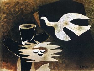 Georges Braque - Bird Returning to it-s Nest