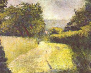 Georges Pierre Seurat - The Hollow Way