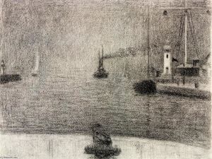 Georges Pierre Seurat - The Port of Honfleur