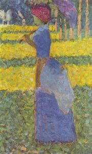 Georges Pierre Seurat - Woman with Umbrella