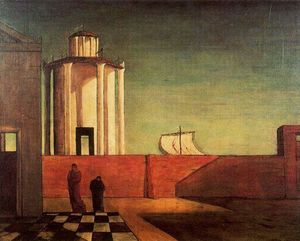 Giorgio De Chirico - The Enigma of the Arrival and the Afternoon