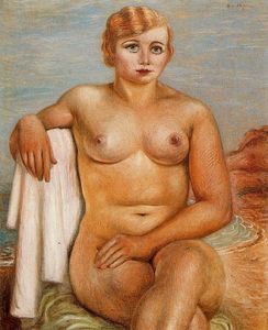 Giorgio De Chirico - Nude Woman