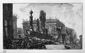 Giovanni Battista Piranesi - View of the Capitol