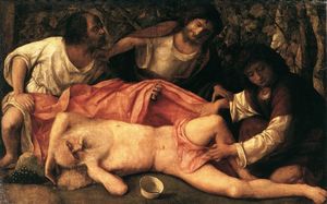 Giovanni Bellini - Drunkenness of Noah
