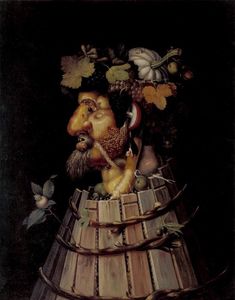 Order Art Reproductions Autumn, 1572 by Giuseppe Arcimboldo (1527-1593, Italy) | WahooArt.com