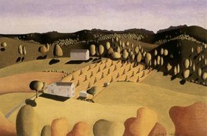 Grant Wood - Some of corn