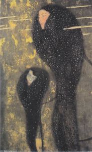 Gustave Klimt - Water Nymphs (Silverfish)