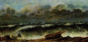 Gustave Courbet - The Waves