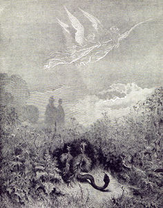 Paul Gustave Doré - Purgatorio Canto 8