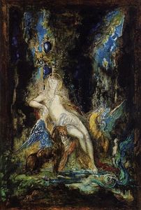 Gustave Moreau - Fairy and Griffon