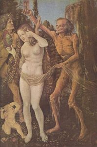 Hans Baldung - An Allegory of Death and Beauty