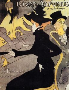 Henri De Toulouse Lautrec - Divan Japonais