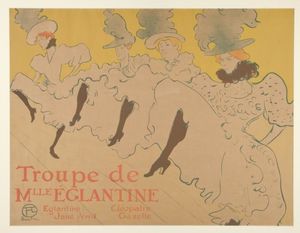 Henri De Toulouse Lautrec - Miss Eglantine Troupe