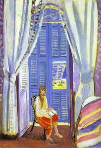 Henri Matisse - The French Window at Nice
