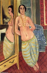 Henri Matisse - Standing Odalisque Reflected in a Mirror