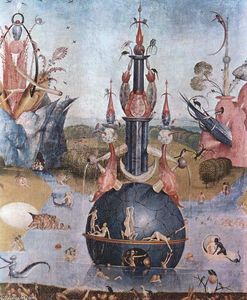 Hieronymus Bosch - The Garden of Earthly Delights (detail) (23)