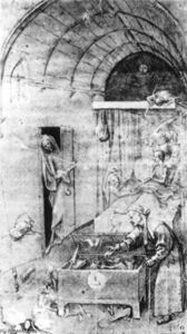 Hieronymus Bosch - Death and the Miser