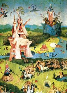 Hieronymus Bosch - The Garden of Earthly Delights (detail) (35)