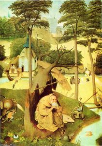Hieronymus Bosch - The Temptation of St Anthony (detail)
