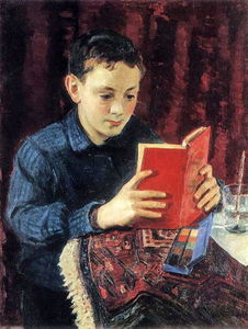Igor Emmanuilovich Grabar - Portrait of the Painter-s Son