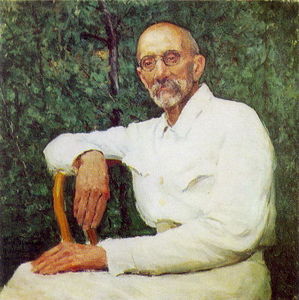 Igor Emmanuilovich Grabar - Portrait of V.Grabar