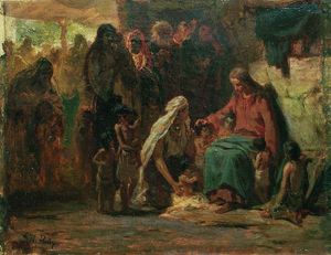 Ilya Yefimovich Repin - Blessing Children