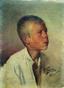 Ilya Yefimovich Repin - Portrait of a Boy
