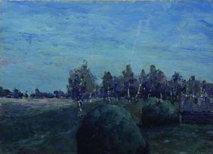 Isaak Ilyich Levitan - Moonlit landscape