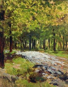 Isaak Ilyich Levitan - Path in the forest
