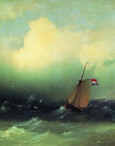 Ivan Aivazovsky - Storm at Sea