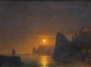 Ivan Aivazovsky - Moon Path