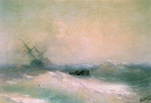 Ivan Aivazovsky - Storm at Sea