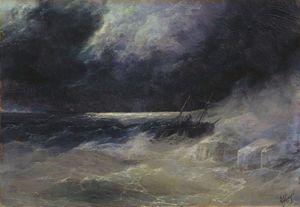 Ivan Aivazovsky - The Tempest