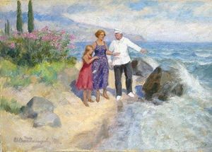 Ivan Vladimirov - Family on holiday