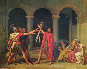 Jacques Louis David - The Oath of Horatii