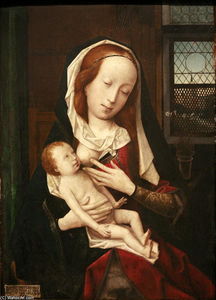 Jan Provoost - Virgin Giving Breast