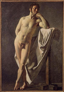 Jean Auguste Dominique Ingres - Male nude