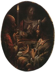 Joachim Antonisz Wtewael - Supper at Emmaus