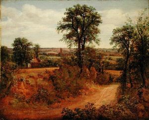John Constable - A Lane near Dedham